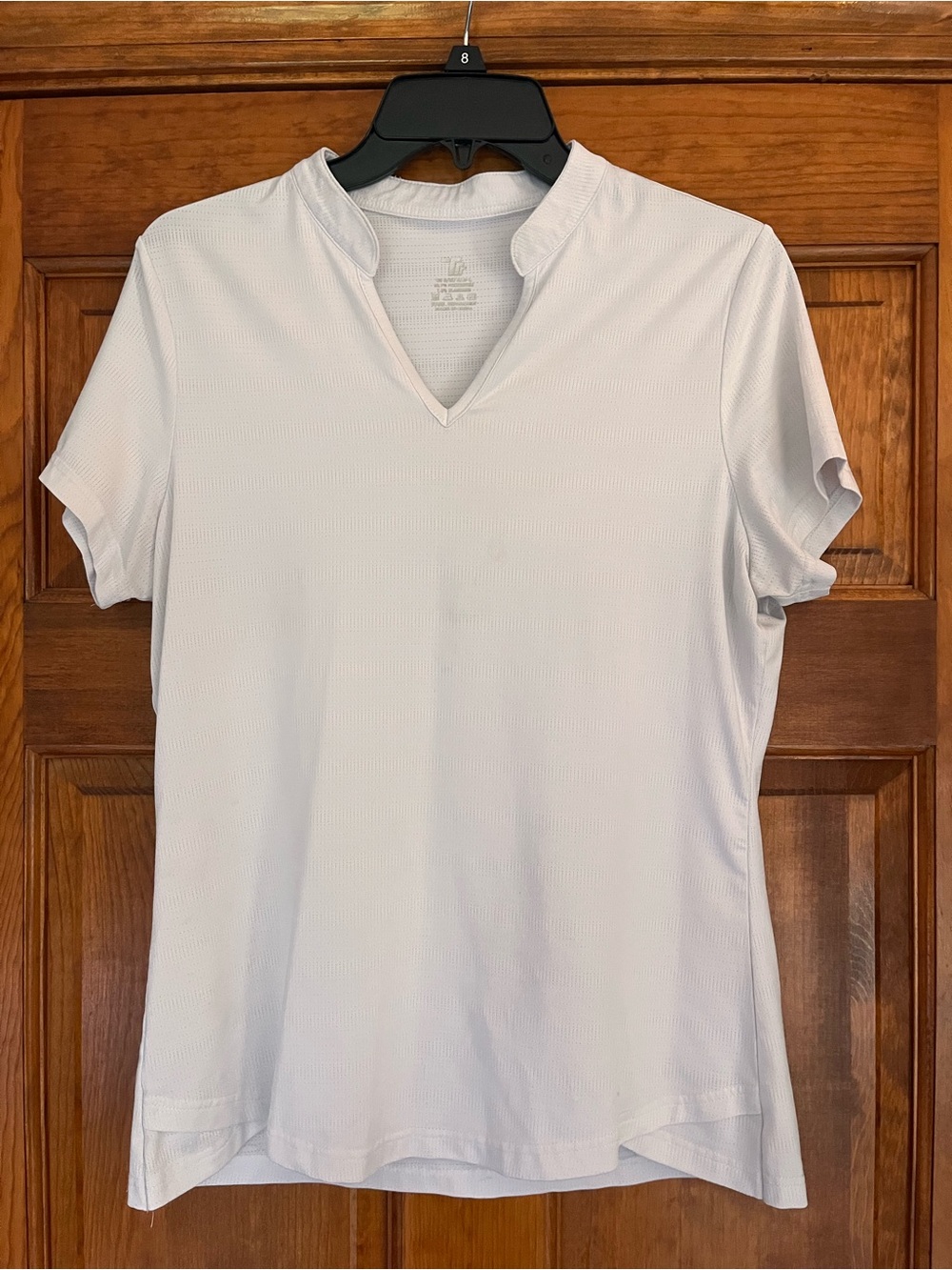 (2) Women’s V‑Neck Short Sleeve Tops